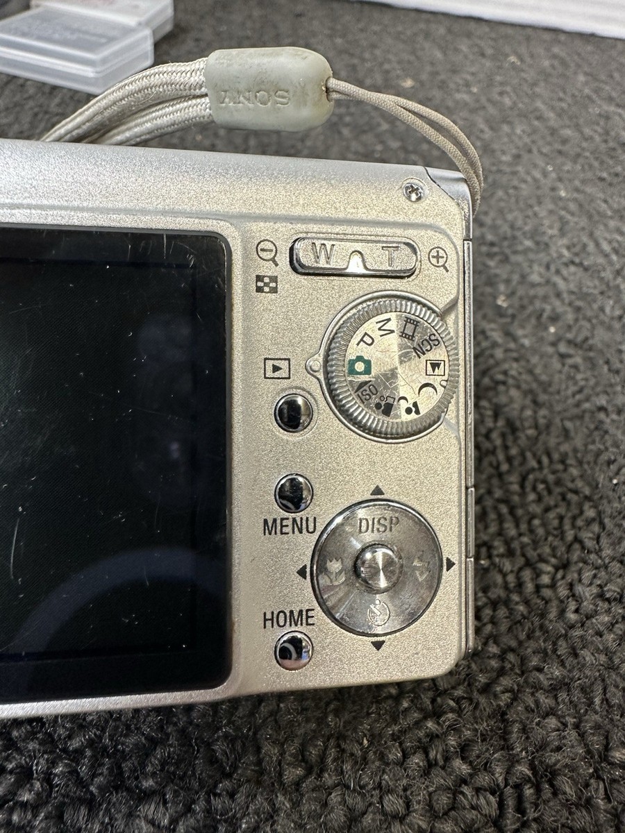 Sony Cyber-shot DSC-W200 12.1MP Digital Camera - Silver for sale