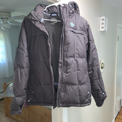 Helly Hansen Tech Down Winter Jacket Men’s Sz Large Powerfill 550 Lots Of Zipper