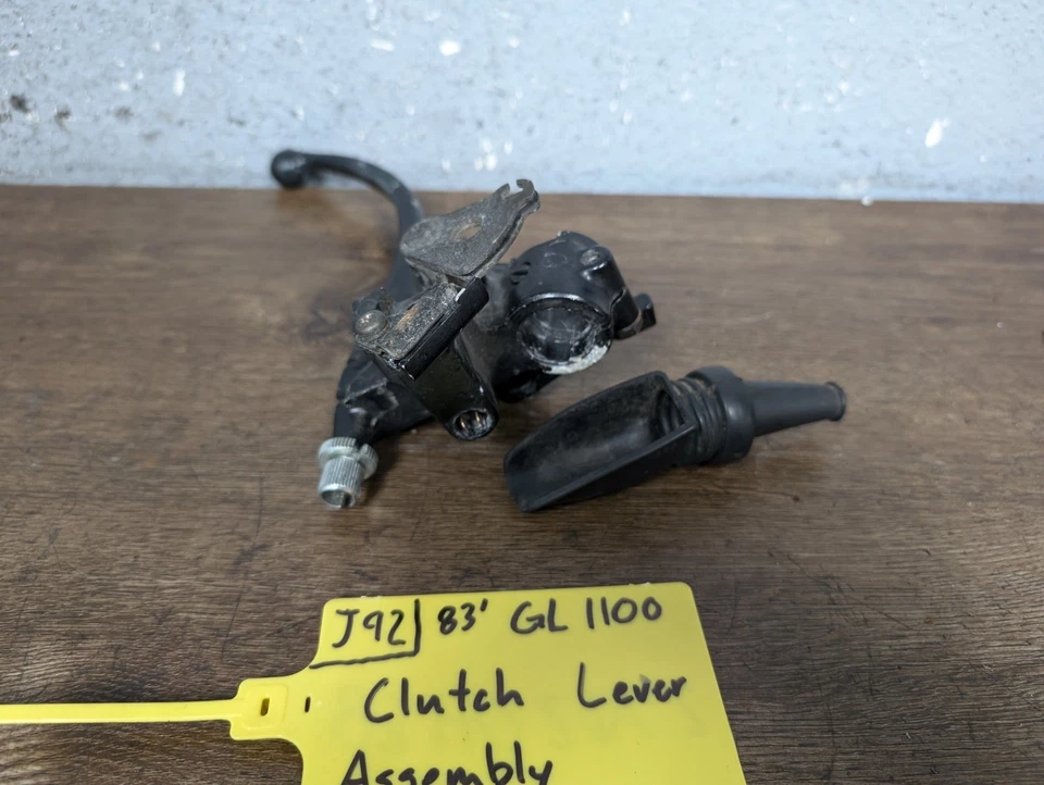 Palanca de embrague montaje percha izquierda Honda Goldwing GL1100 1983 OEM Foto 4 de 4
