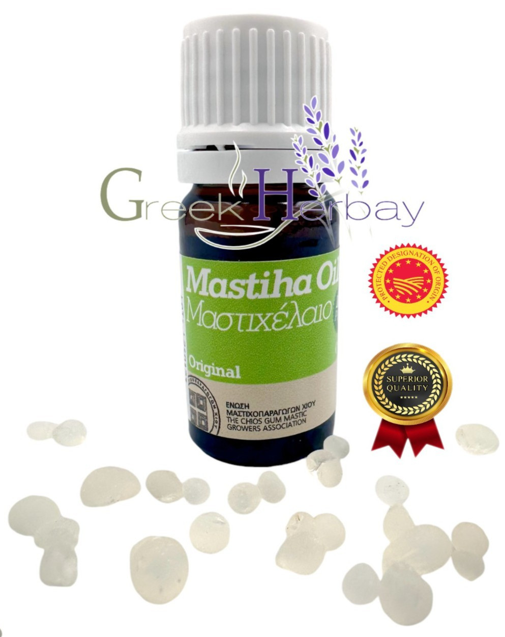 Pure Greek Chios Mastic Gum Essential Oil 5 ml (0.17oz) Mastiha Oil