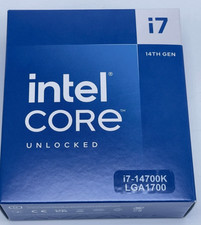 NEW Intel Core i7-14700K 20-Core 5.6GHz Unlocked CPU LGA1700 Raptor Lake Refresh