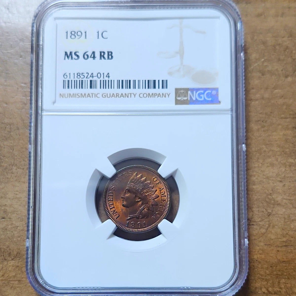 NGC Grade MS 64 Indian Head Small Cents (1859-1909) for sale | eBay