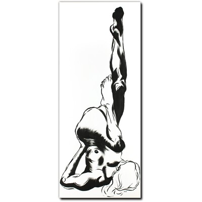 Acryl Bild Gemälde Modern Frau Akt Erotik Abstrakt Art Figur Handgemalt ORIGINAL