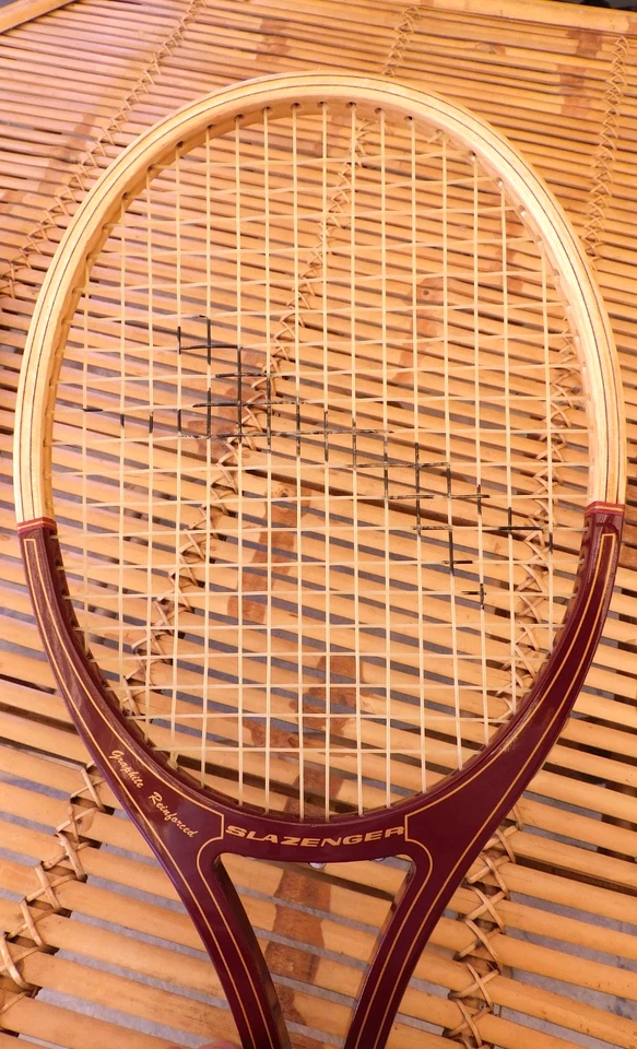 VINTAGE Slazenger Vilas V-24 Tennis Racquet Excellent as New Condition - image 4 of 4