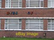 Photo 6x4 Remains of a sign on the former Dylon factory, Worsley Bridge R c2010