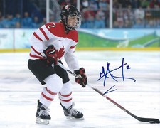 Meghan Agosta Signed 8x10 Photo 2010 Team Canada Womens Hockey Autographed COA B