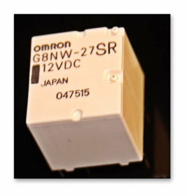 Omron G8NW-27SR 12VDC Ultra-Miniature Automotive PCB Relay 