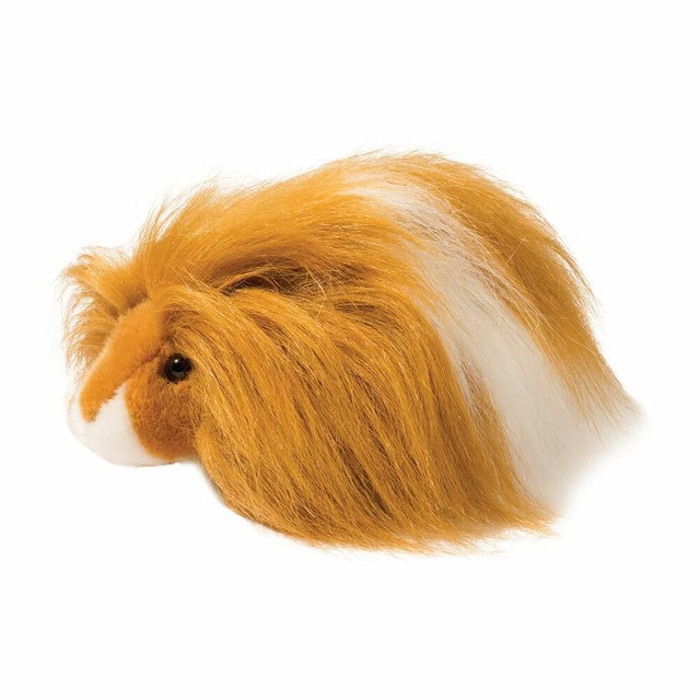 Otis LongHaired Guinea Pig Stuffed Animal Douglas Cuddle Plush 8" Toy