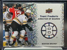 2023-24 UD Series 2 Trent Frederic Director of Boards Sparkle #DB-11 Bruins