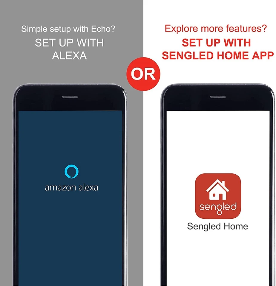 Sengled Smart Light Bulbs, Smart Bulbs That Work with Alexa & Google,BR30 LED - Image 2 of 4