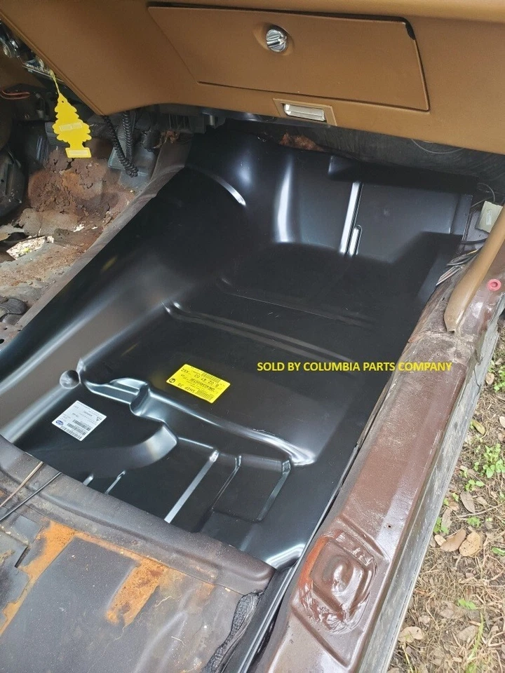 1973-77 Chevelle Regal Cutlass Front Floor Pan Patch Set Foto 4 de 4