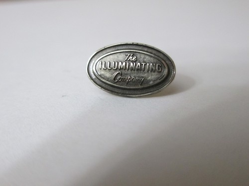 Vtg. The Illuminating Company Tie Tack - cTo Sterling Silver- Cleveland Electric