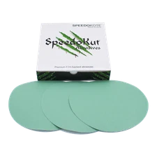 Automotive Sandpaper, Premium Film Backed, 6 inch Hook & Loop Discs, 25 pack