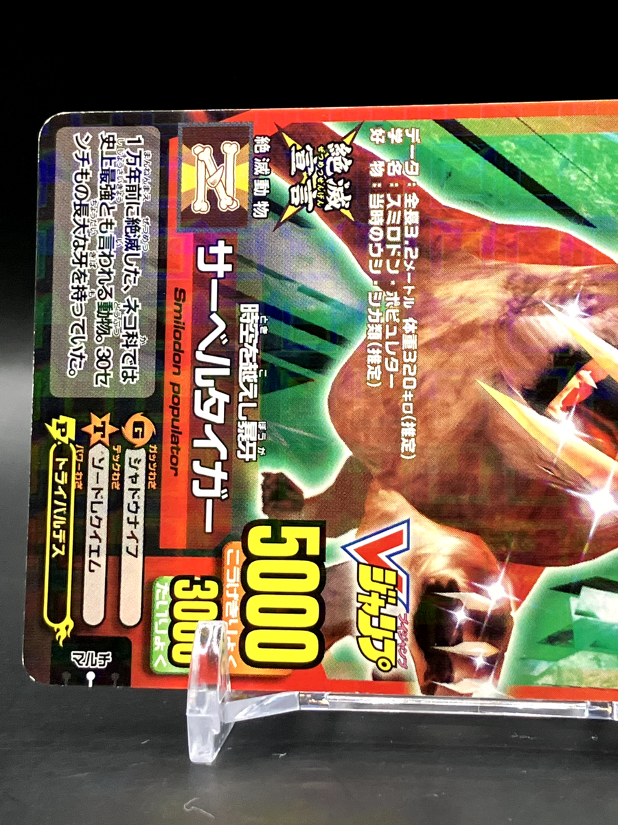 Tiger Animal Kaiser the King of Animal Holo Rare Cards TCG