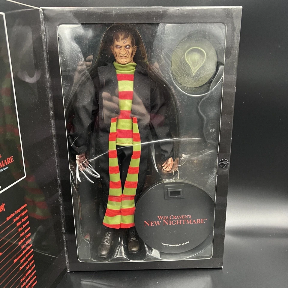 Figura de 12" Sideshow Collectibles Wes Craven's New Nightmare Freddy Krueger en caja Foto 3 de 4