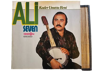 ALI SEVEN, Kader Unuttu Beni, Sanat Musik, Türküola, Original LP, 1980, neu