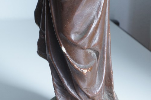 Figur aus Gips, Heiliger Josef, 45cm hoch, mit Macken - Bild 12 von 13