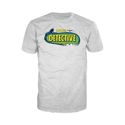 DC Comics Batman Logo Retro Detective Comics Offizielles Herren T-Shirt