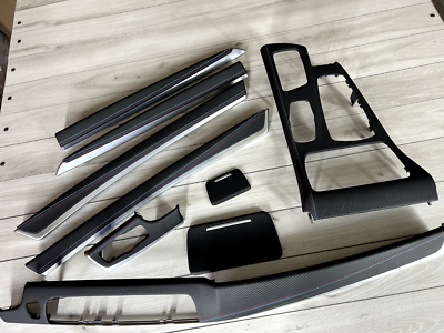 BMW F10 F11 CARBON LEATHER Interior Trim Kit Set M STITCHES