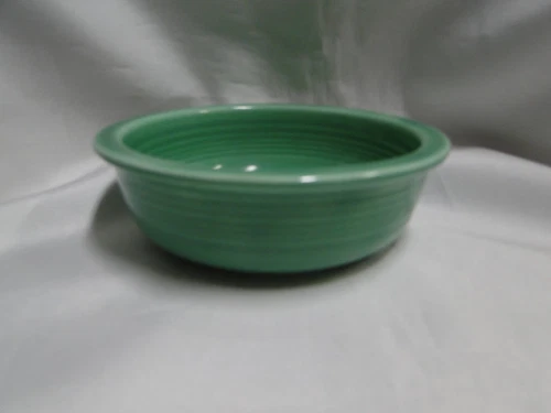 Homer Laughlin Fiesta (Old): Lt Green Fruit Bowl, 4 3/4" x 1.5" Tall