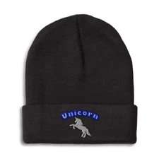 Beanies for Men Unicorn Winter Hats for Women Acrylic Skull Cap 1 Size