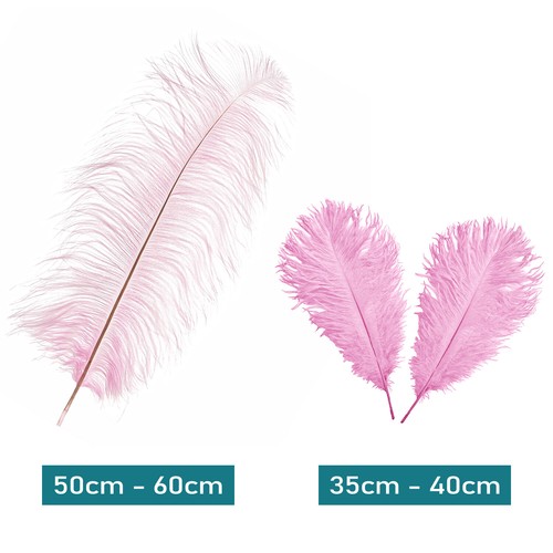 Plumas de avestruz grande pluma para artesanía sombrero artes boda fiesta disfraz decoración - Imagen 15 de 22