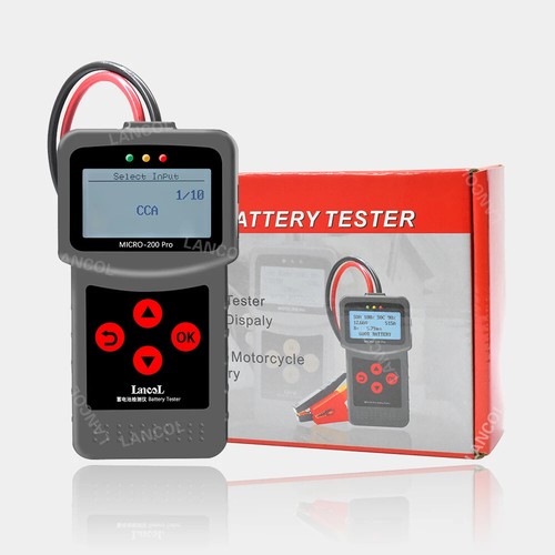Tester Car Battery Tester for Garage Workshop Auto Tools Mechanical - Picture 22 of 22