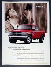 1997 Mazda B-Series Pickup Truck photo vintage print Ad