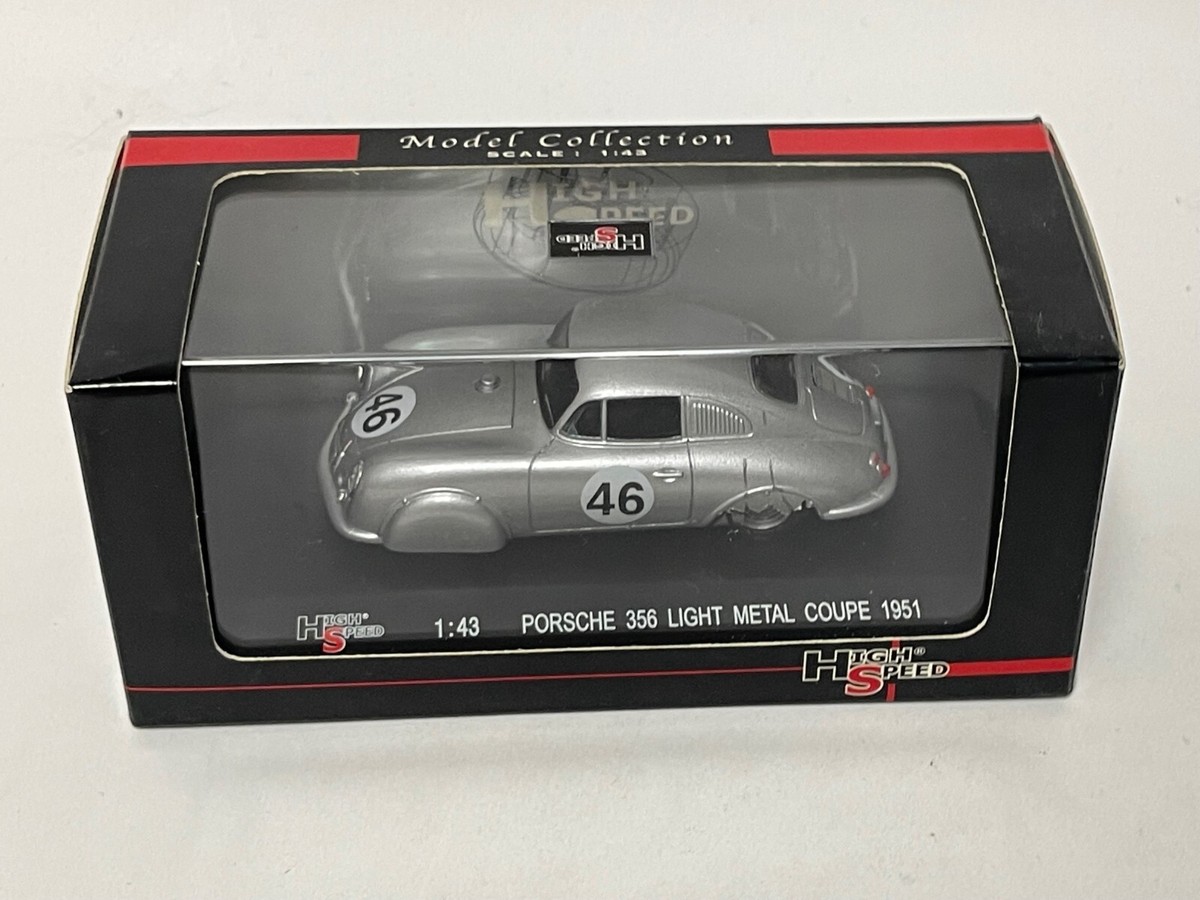 BRUMM Porsche 356 1952 ミニカー ケース付き　1/43 ブルム brumm PORSCHE 356 coupe 1952 1/43 - メルカリ