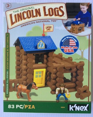 lincoln logs 83 piece