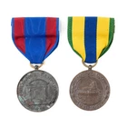 WW1 US Military Medals Mexican Service and Philippine Campaign Vintage Restrikes