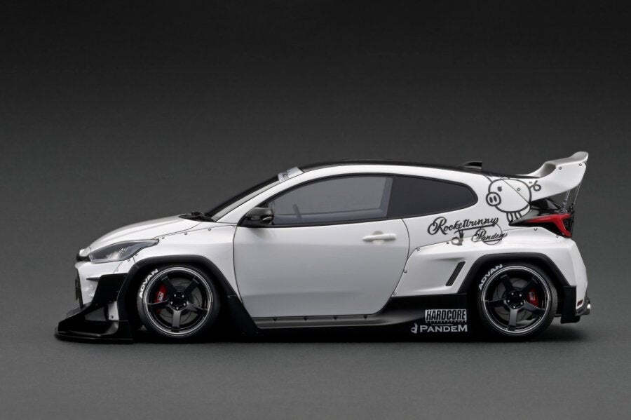 ミニカー PANDEM GR YARIS (4BA) Silver With Engine Amazon | 1/18 ミニカー パンデム GR ヤリス (4BA) / シルバー +