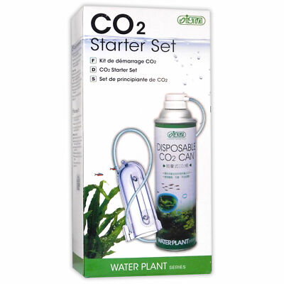 ISTA WASSERPFLANZE CO2 DIFFUSOR SET SYSTEM WACHSENDE LEBENDE AQUARIUM PFLANZEN