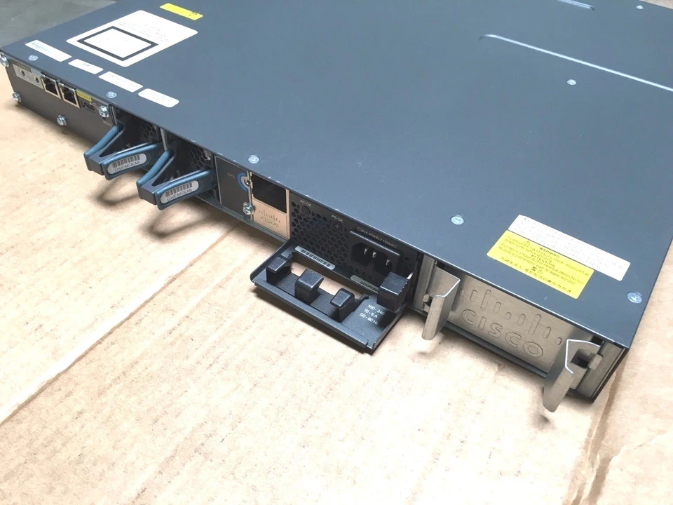 Cisco WS-C3560X-24P-L 24 Port Gigabit Switch vers. v15.x IOS, Best Quality w/ PS - Image 3 of 4