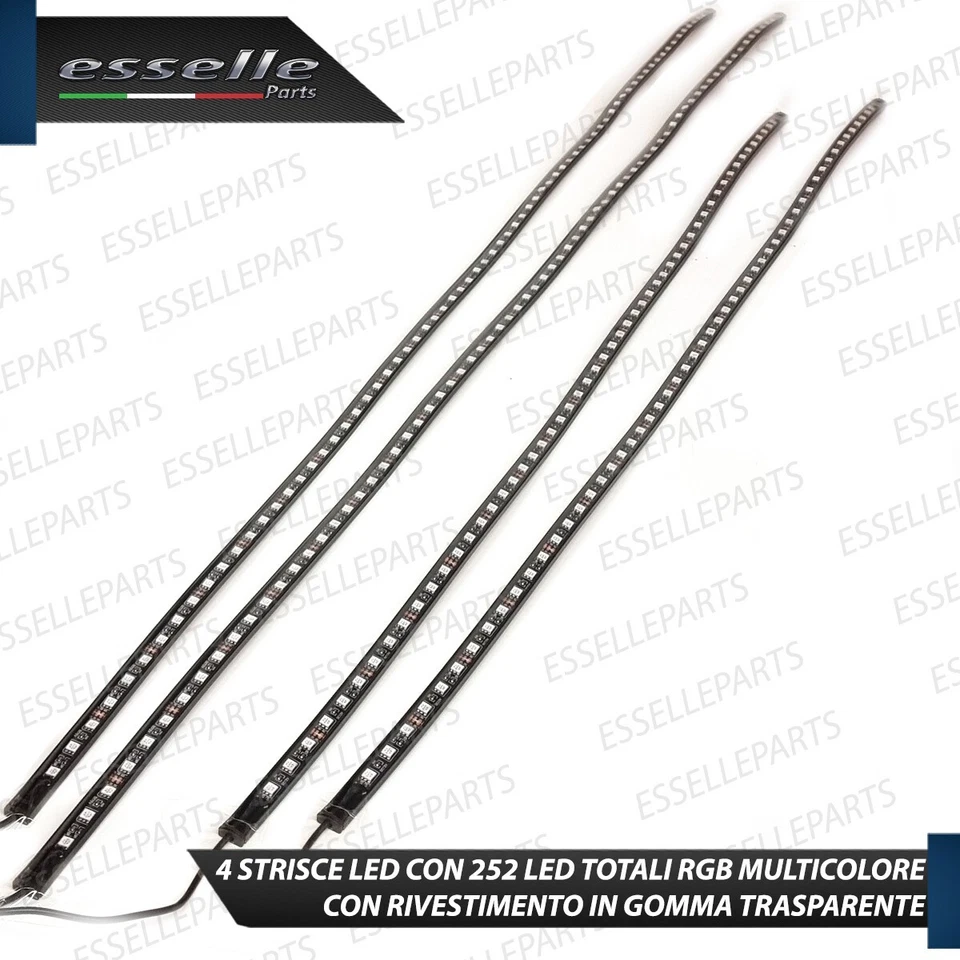 KIT LED SOTTOSCOCCA MULTICOLORE PER LEXUS ES WIRELESS NEON - Immagine 4 di 4