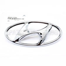 OEM GENUINE HYUNDAI ELANTRA 2017-18 FRONT GRILLE CHROME LOGO BADGE 86320-F2100