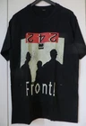 FRONT 242 VINTAGE BLACK T-SHIRT ° FRONT BY FRONT / HEADHUNTER ° SIZE MEDIUM RARE