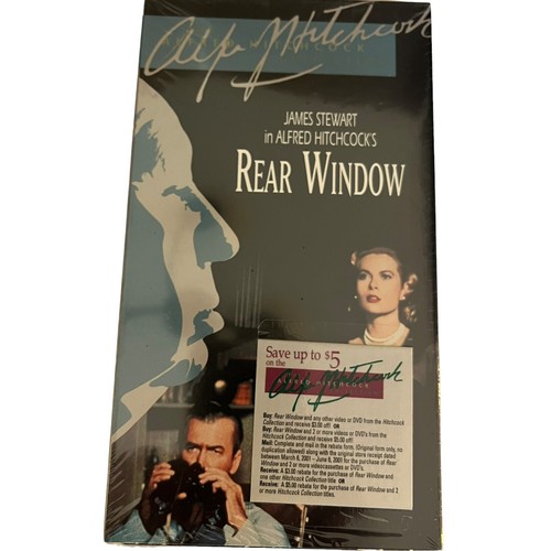The Alfred Hitchcock Collection VHS Lot “Rear Window” And “Vertigo” - Picture 4 of 6