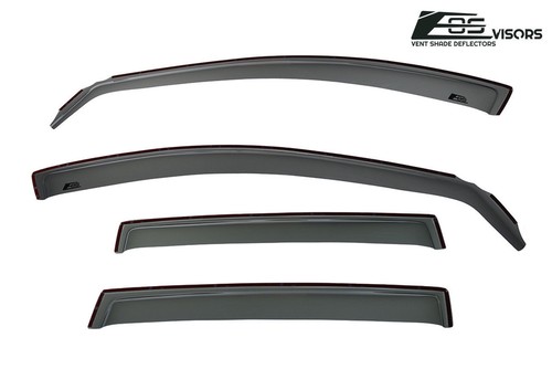 Protectores contra la lluvia para sombrilla JDM TINTADOS A HUMO en canal para Mazda 3 de 14 ups - Imagen 5 de 9