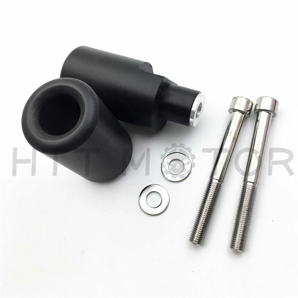 For 2004-2005 Suzuki GSXR600 GSXR750 GSXR 600 750 BLACK FRAME SLIDERS - Image 2 of 4