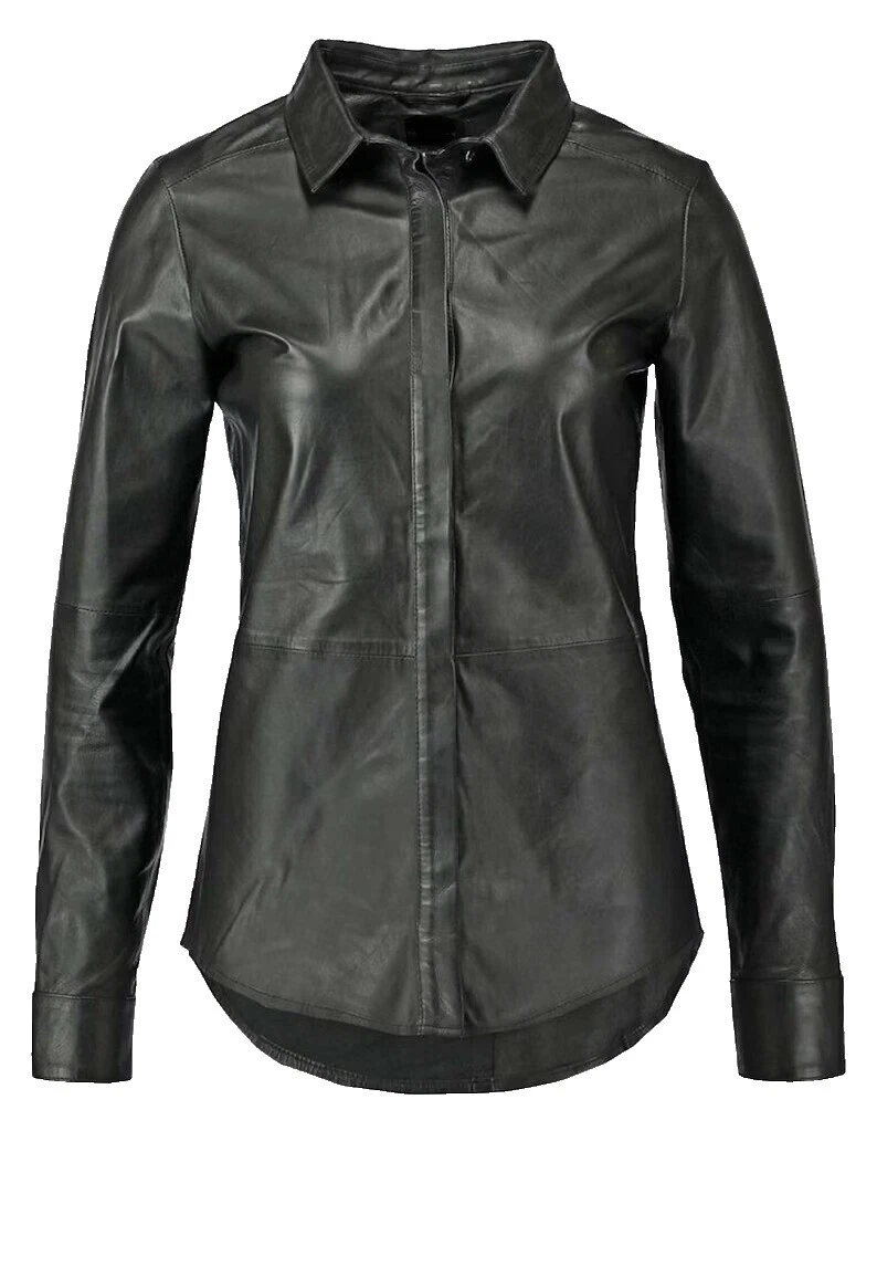 Leather Steampunk Tops for Women