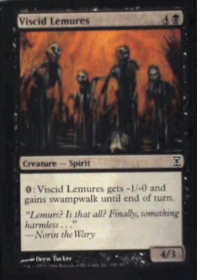 mtg lemur card White Avatar Reveals!! #mtg #magicthegathering #mtgdaily #atla Viscid Lemures - Time Spiral: