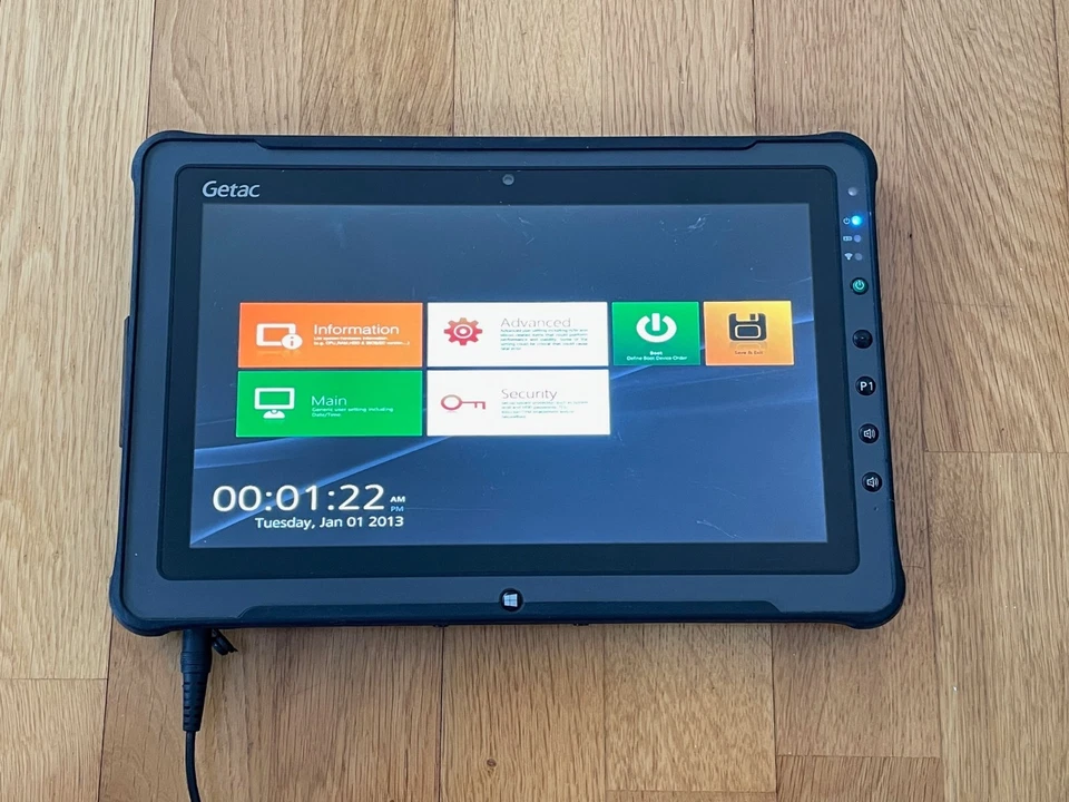 Getac F110 Rugged Tablet Intel Core i5  1.9GHz 8GB 120GB BT WLAN W10 A-WARE  GT4 - Bild 2 von 2