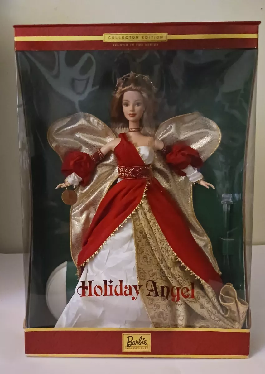 Holiday Angel Barbie Collector Edition 2nd in the Series Mattel 29769