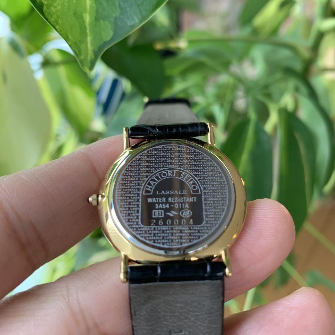 Seiko Lassale Ultra-Thin Quartz Watch Vintage 80s Rare Seiko Lassale Ultra-Thin Quartz Watch Vintage 80s Rare