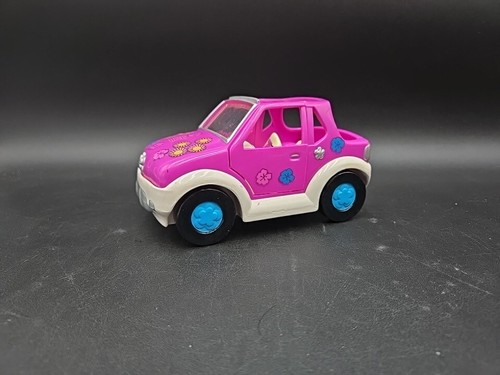 Vtg Polly Pocket Purple Jeep Car Toy 2001 Mattel Orgin Products Inc - Picture 2 of 13