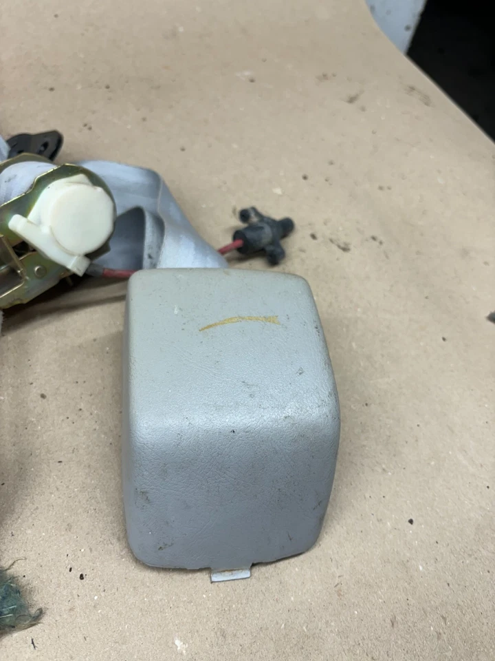 Dodge W150 1981-1993 cabina regular B pilar cinturones de seguridad retráctiles blanco par proyecto Foto 2 de 4