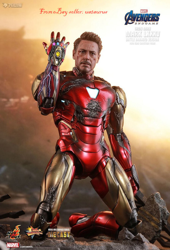 HotToys 1/6Mms543 Avengers 4 Iron Man Mk85 Battle Damaged HotToys 1/6Mms543 Avengers 4 Iron Man Mk85 Battle Damaged