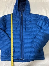 OUTDOOR RESEARCH Men's  DOWN JACKET Blue Size LARGE V003