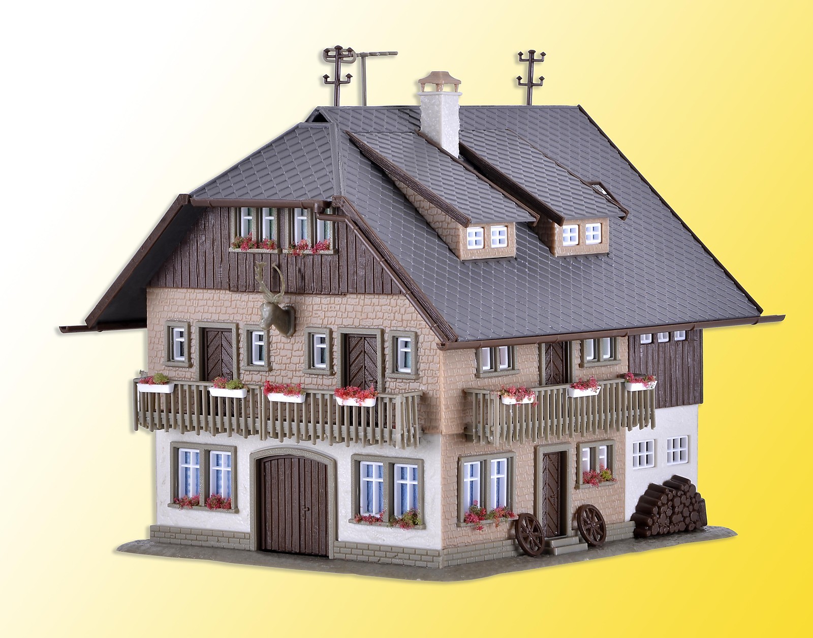 Vollmer H0 43792 - Forsthaus Bausatz Messeangebot  Neuware